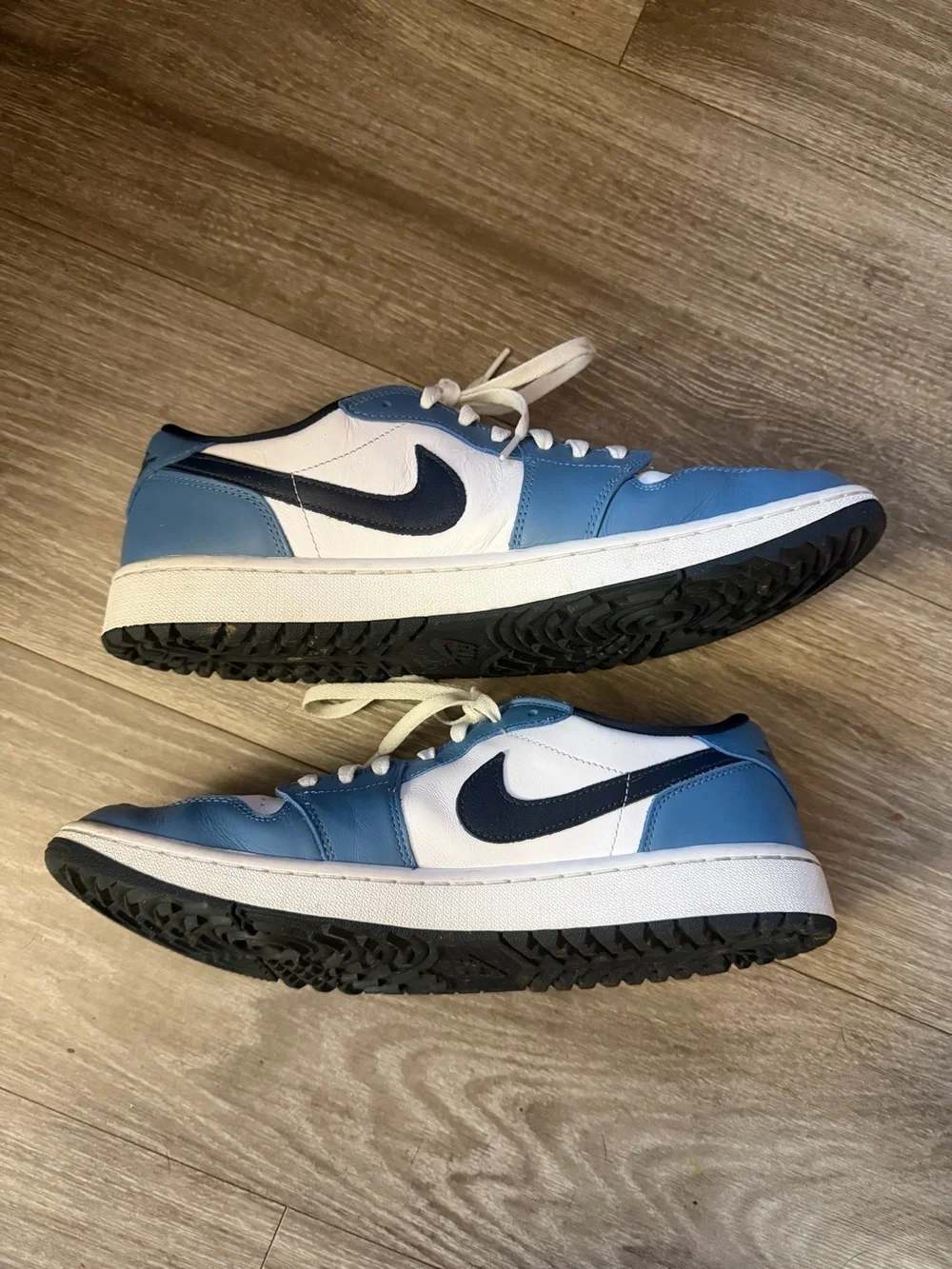 Jordan Golf Low-Top Sneakers - White/Light Blue